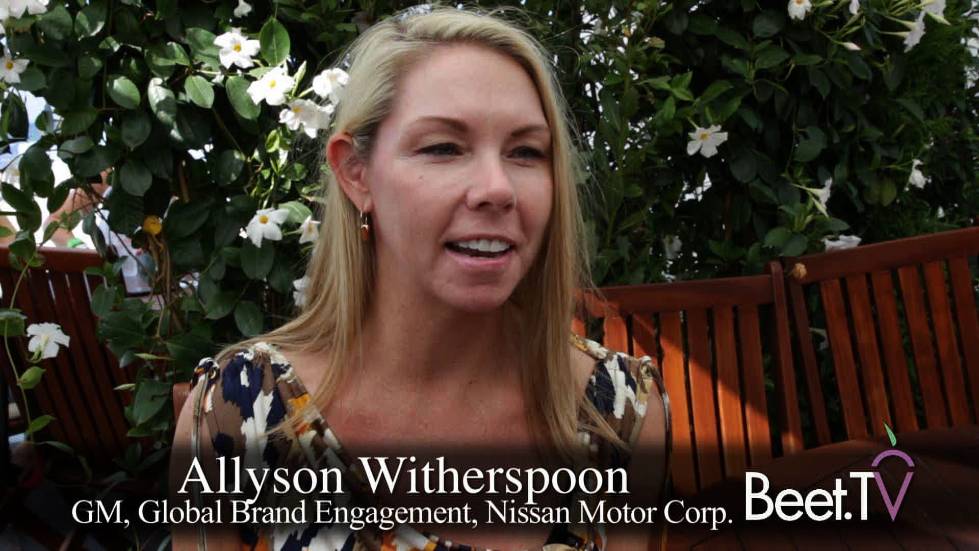 Video Needs More Consumer-Relevant Ad Formats: Nissan’s Witherspoon