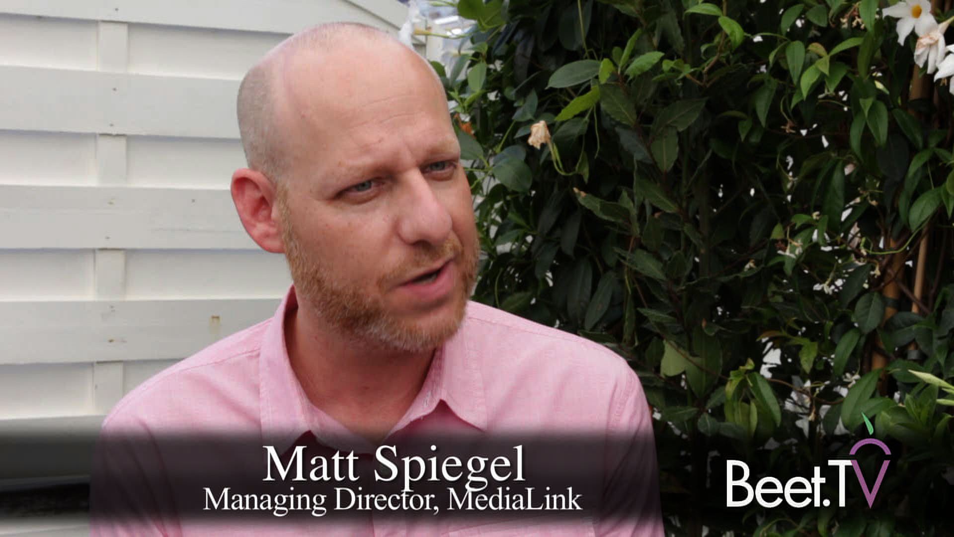 TV Ad Load Reduction Could Cause ‘Short-Term Up And Down Pain’: MediaLink’s Spiegel