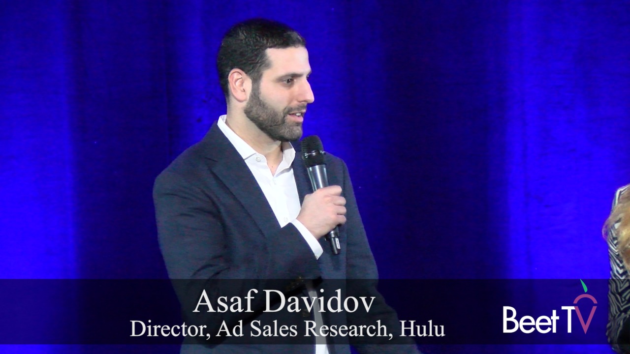 TV & Digital Ad Teams Must Come Together: Hulu’s Davidov