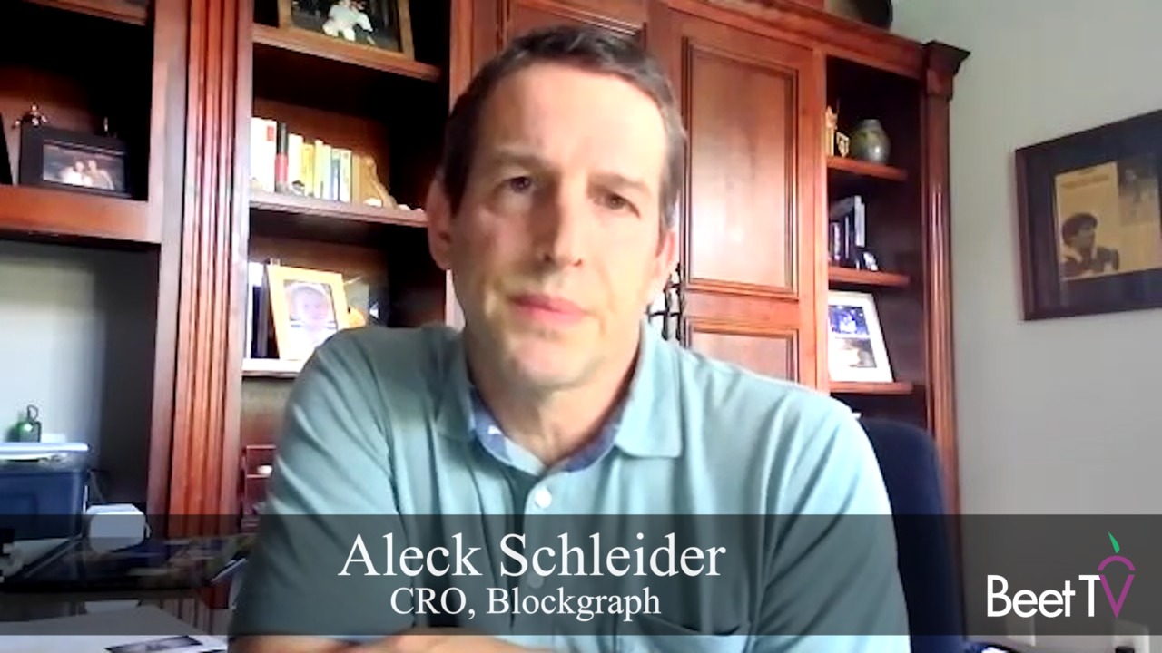 Blockgraph Touts Data Control To Major Players, New CRO Schleider Says