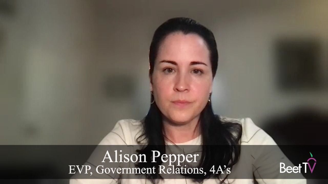 Agencies Want Uniform Ad Privacy Regulation, 4As’ Pepper Says