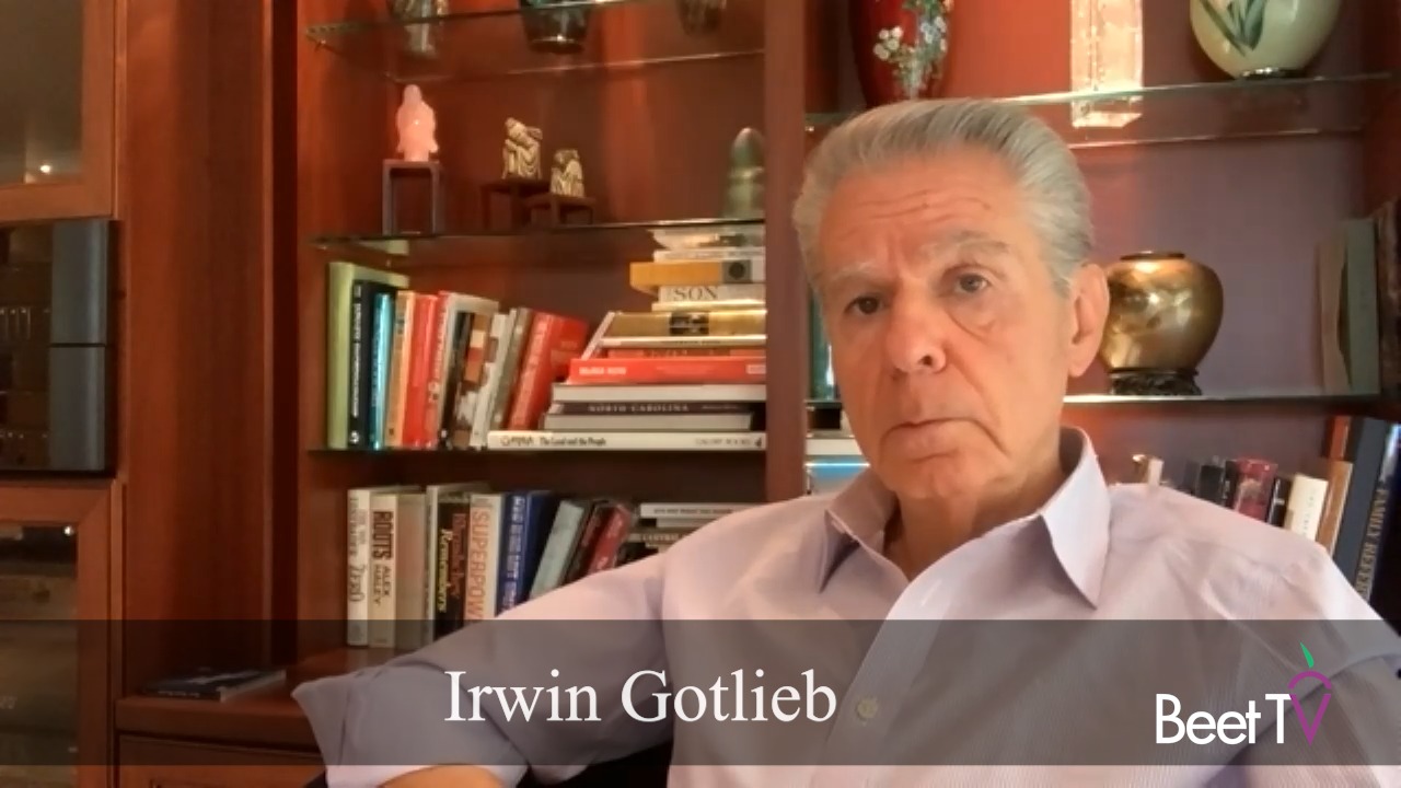 Irwin Gotlieb Predicts Troubling Tipping Point for TV Ad Pricing