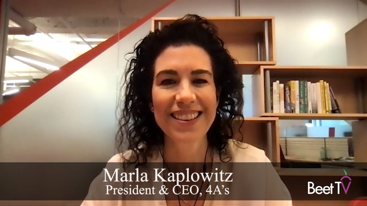 ‘We’re Moving From Outputs to Outcomes’: 4A’s Marla Kaplowitz