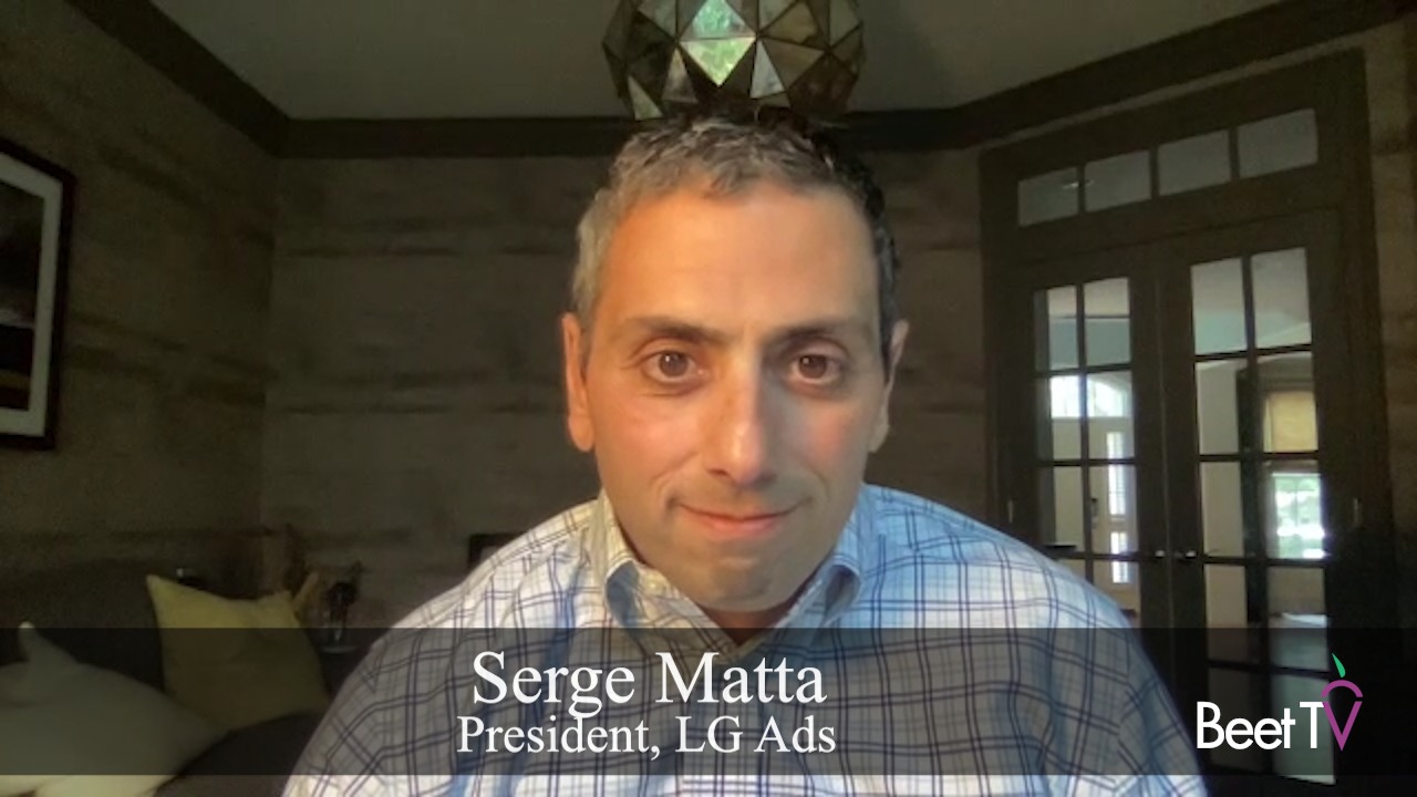 Viewer Data Underpin CTV Targeting: LG Ads’ Serge Matta