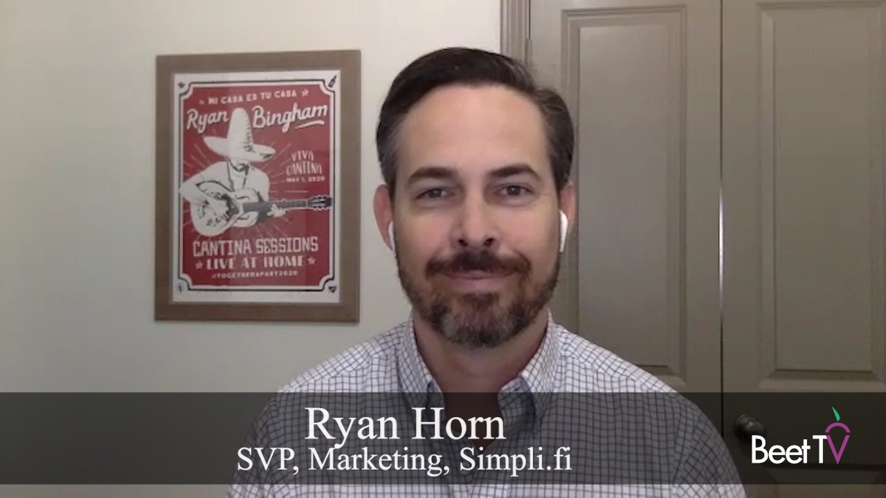 Marketers Can Reach CTV Viewers With Lower-Cost Retargeting: Simpli.fi’s Ryan Horn